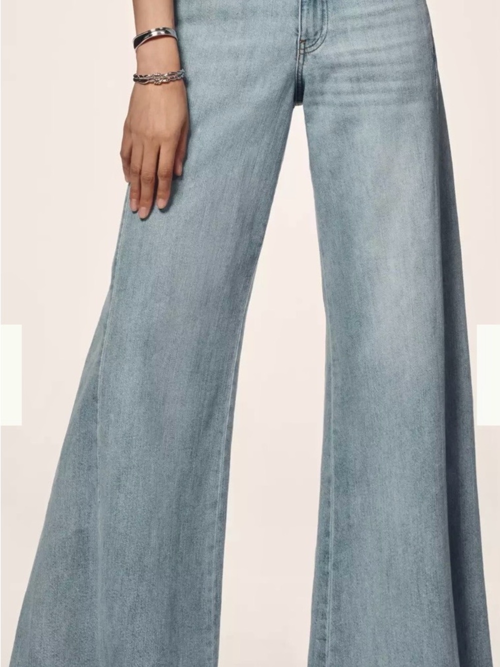 Pilcro “Adi” Jeans. Light Wash. Top Rated Jeans. 100% Regenerative Cotton in UEC